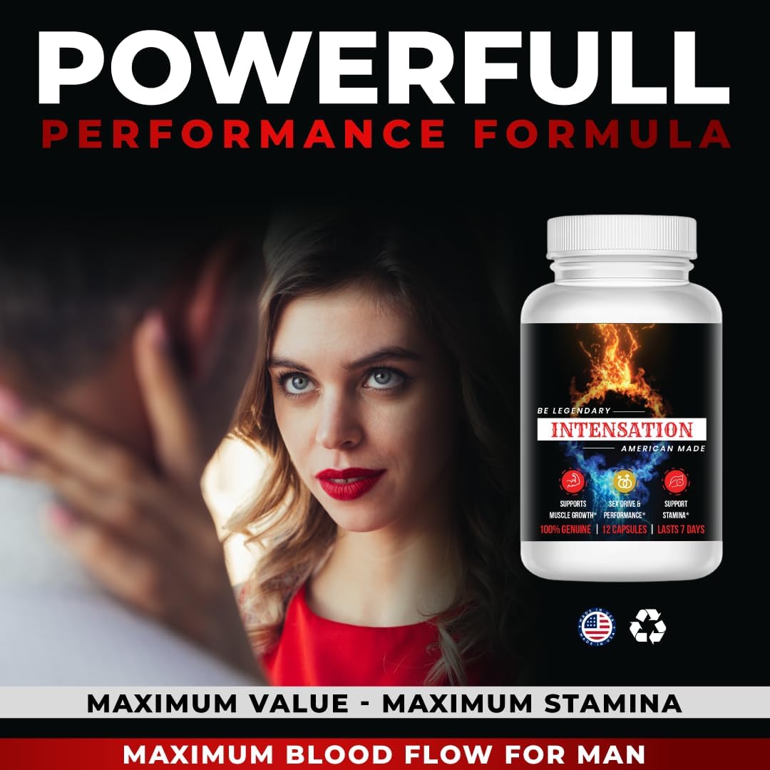 Intensation Male Enhancement Pill - Stamina, Energy & Performance