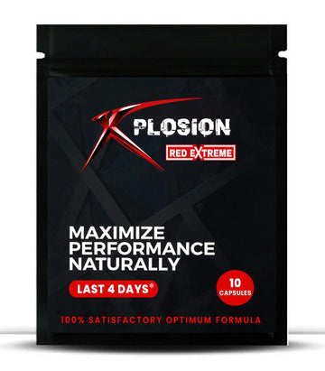 Xplosion Red Extreme 650mg Male Enhancement Pill - Natural Performance