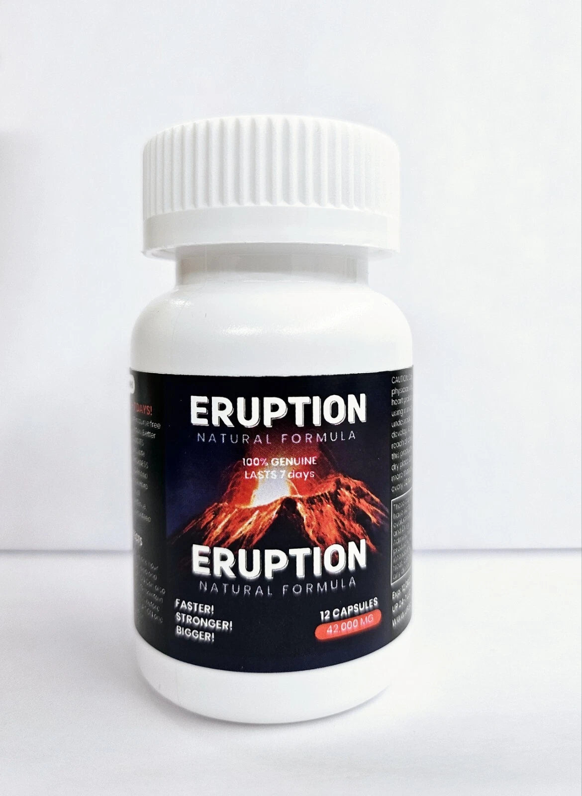 Eruption 42,000mg Male Enhancement Pill - Fast Acting Stamina Bottle
